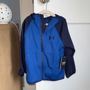 NWT Under Armour Royal Blue and Navy Jacket